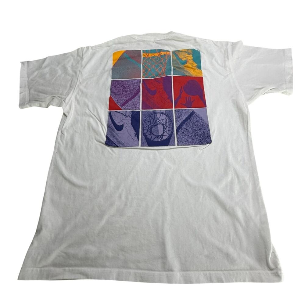 Men's Nike Max90 Basketball Tee White Size M